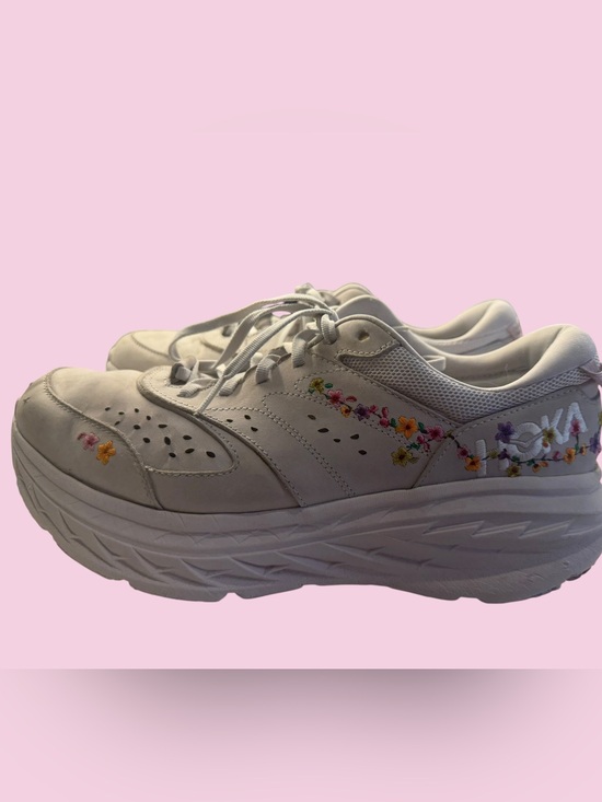Hoka Shoes - 🌸🎀🌸HOKA🎀Bondi Limited Edition Floral Embroidered Sneakers🎀WMN’S 12🎀Like New!🌸🎀🌸